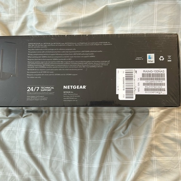 Brand new, never opened, Netgear Nighthawk AX5. AX4200, 5-Steam WiFi Router - Picture 5 of 5